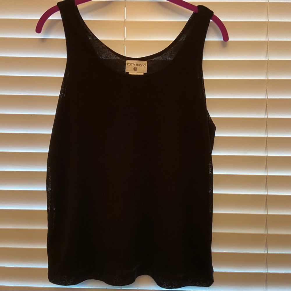 Kathy Ireland Black Top